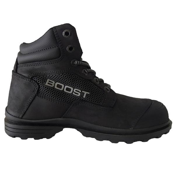 BOTAS DE TRABAJO DE PIEL  BOOST CON CASCO DE ACERO MOD.403GBST
