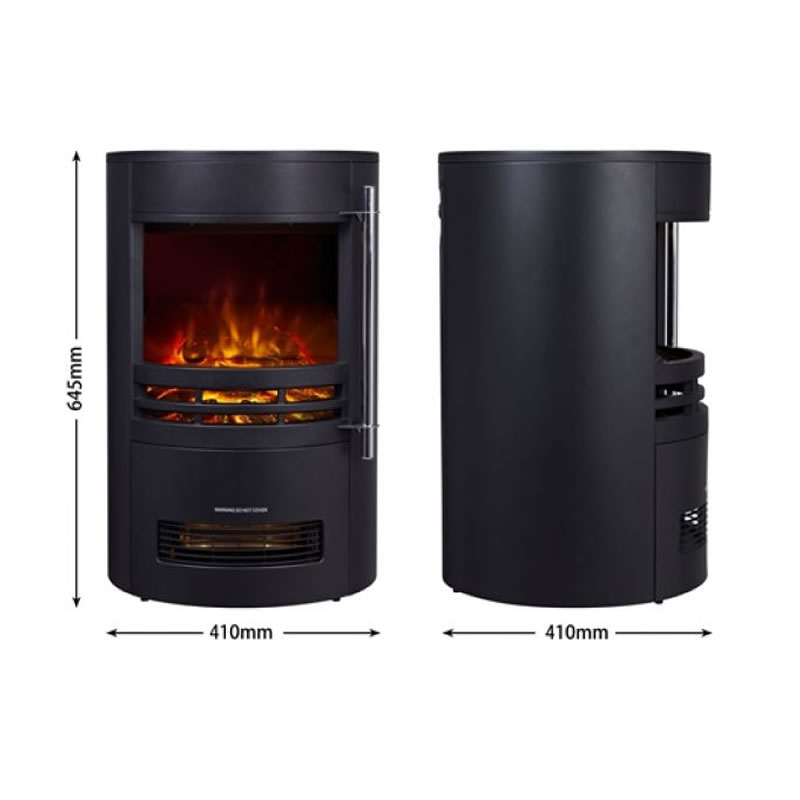 Calefactor eléctrico Tipo Chimenea 1000W Wurden ND-189A SMAC