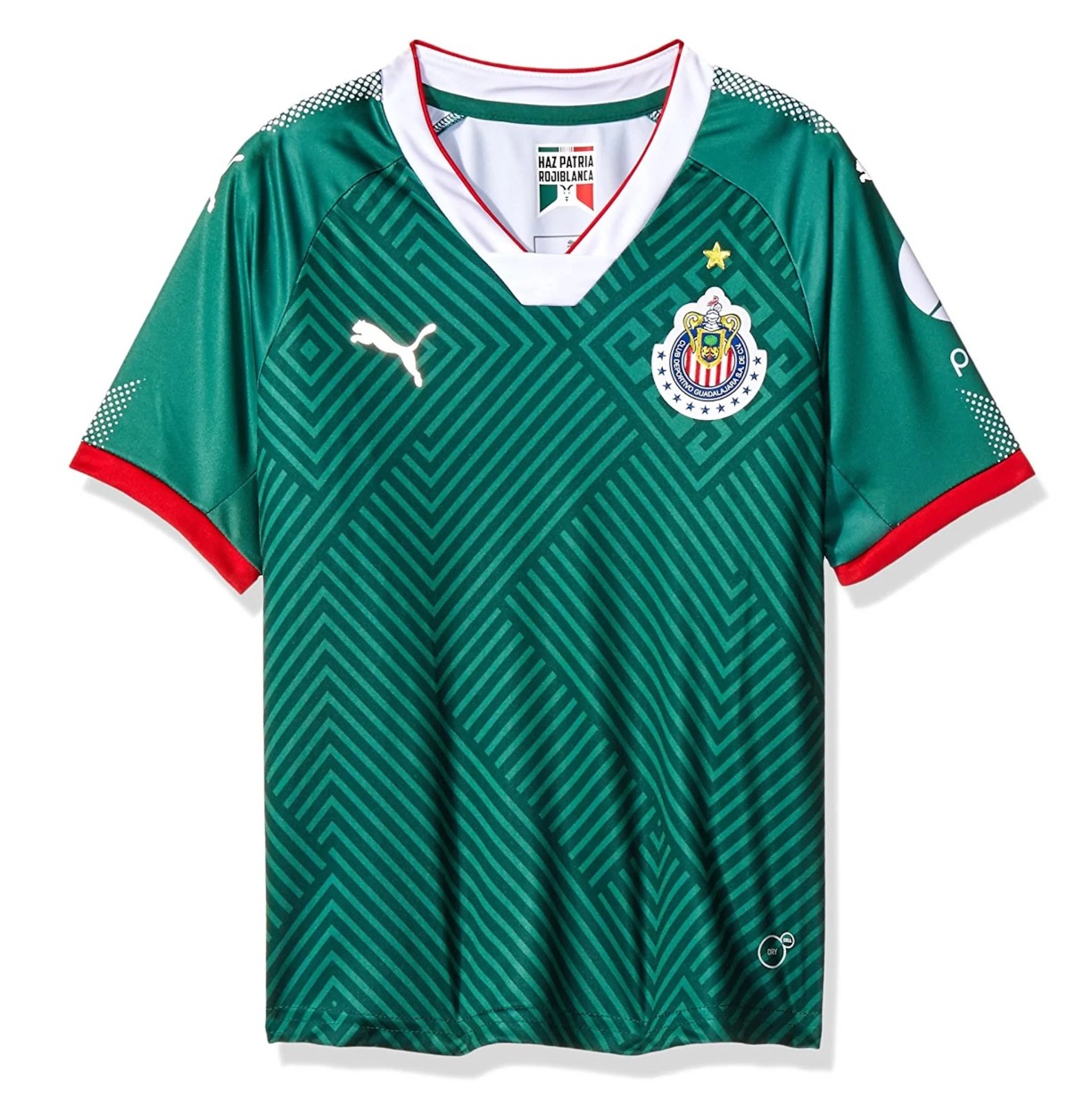 Jersey Puma de Chivas del Guadalajara Verde Edicion Especial Para Niños
