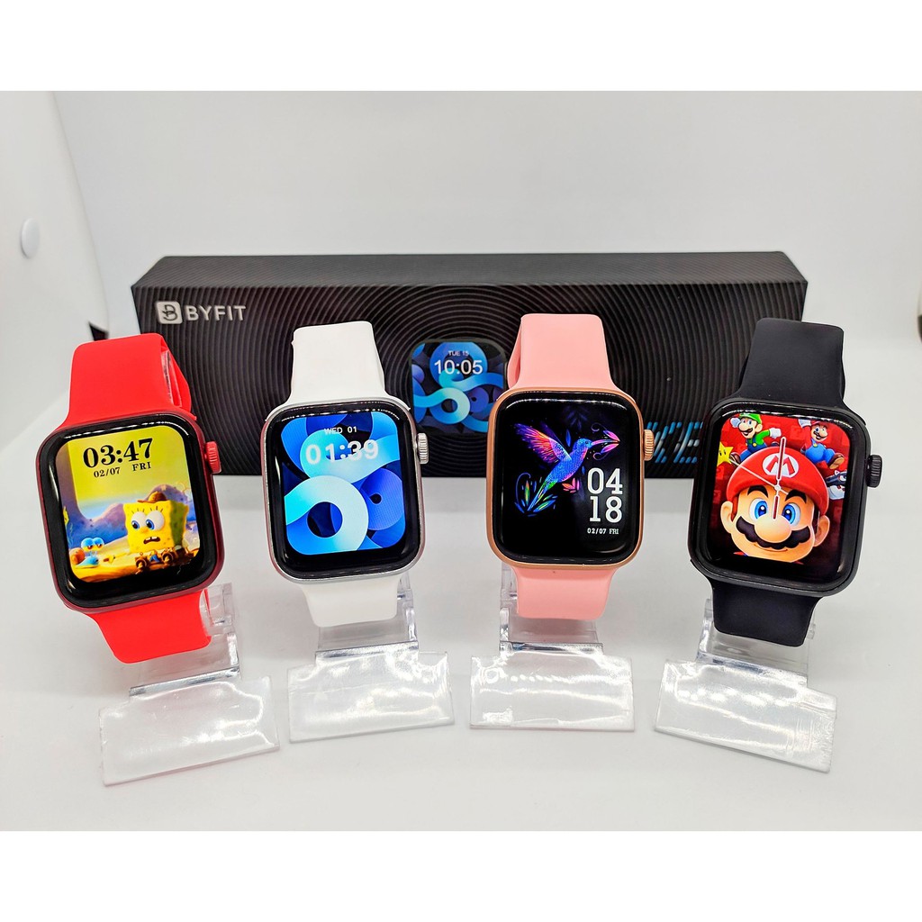 Reloj Inteligente Serie 6 el único con juegos integrados, mide la presión arterial, temperatura, oxigenación de la sangre, compatible con iPhone y Android.