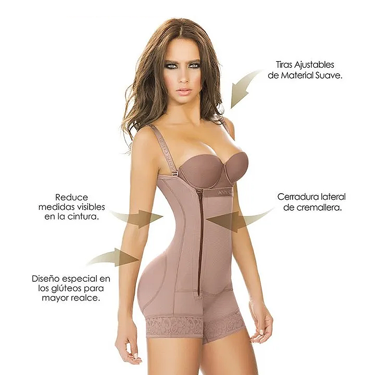 Fajas Colombianas de Alta Calidad Ideal para Postparto, Liposucción o De  Uso Diario, Faja Body Short