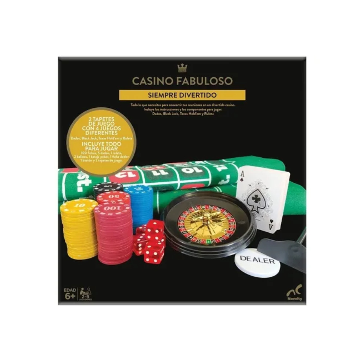 Novelty 121 Casino Fabuloso Nocturno
