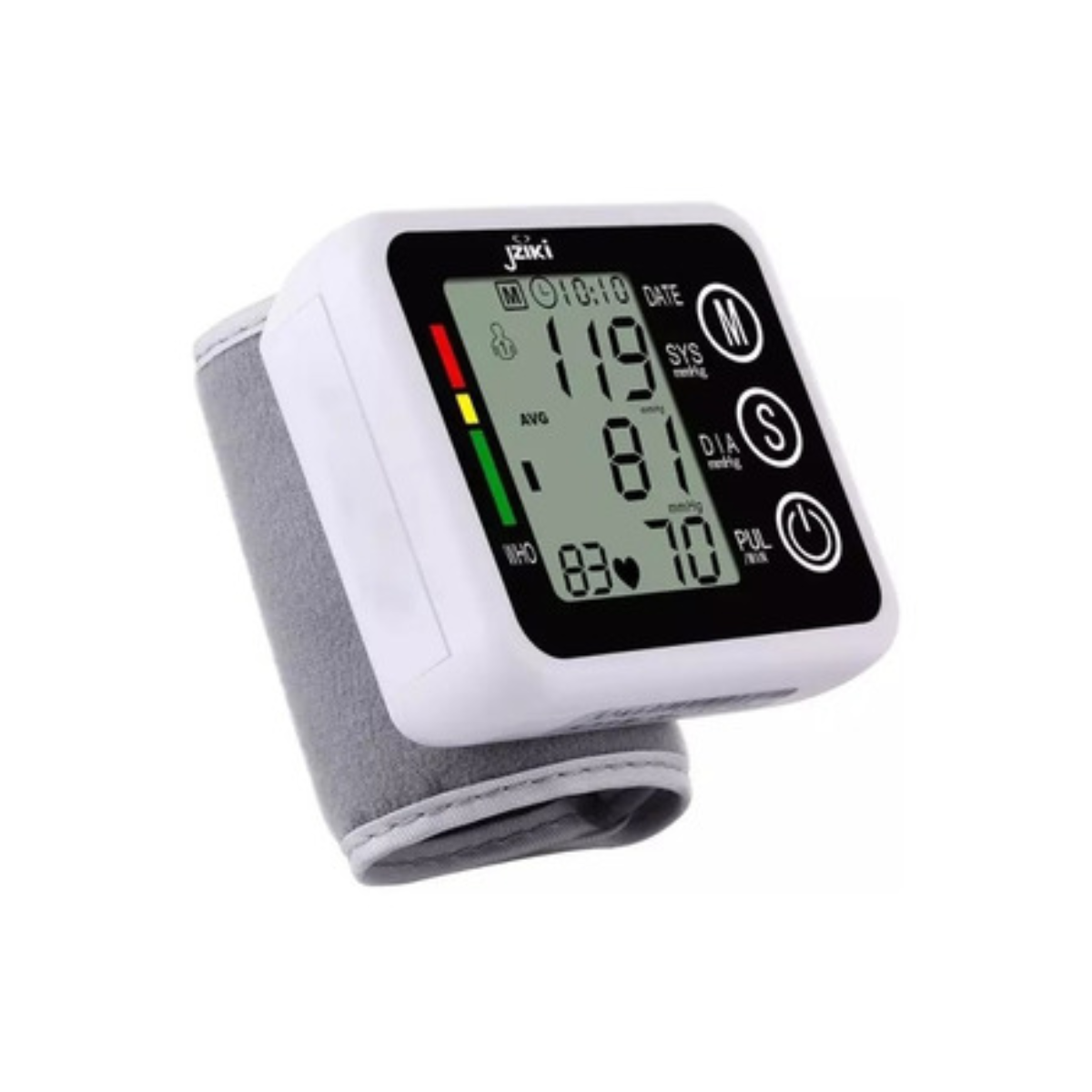 Monitor De Presión Arterial Digital De Muñeca Jziki
