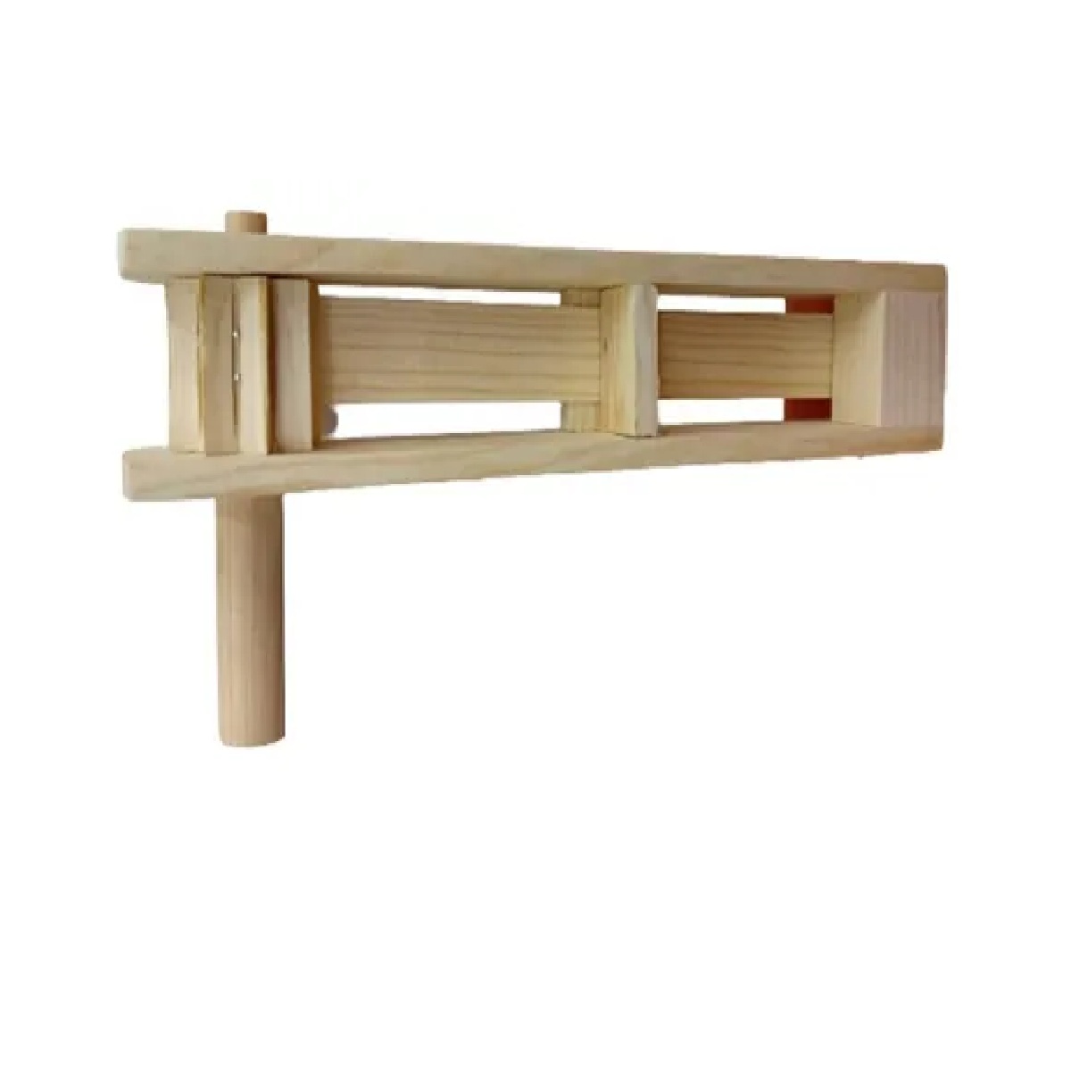 Matraca De Madera Grande Artesanal Juguete Tipico 