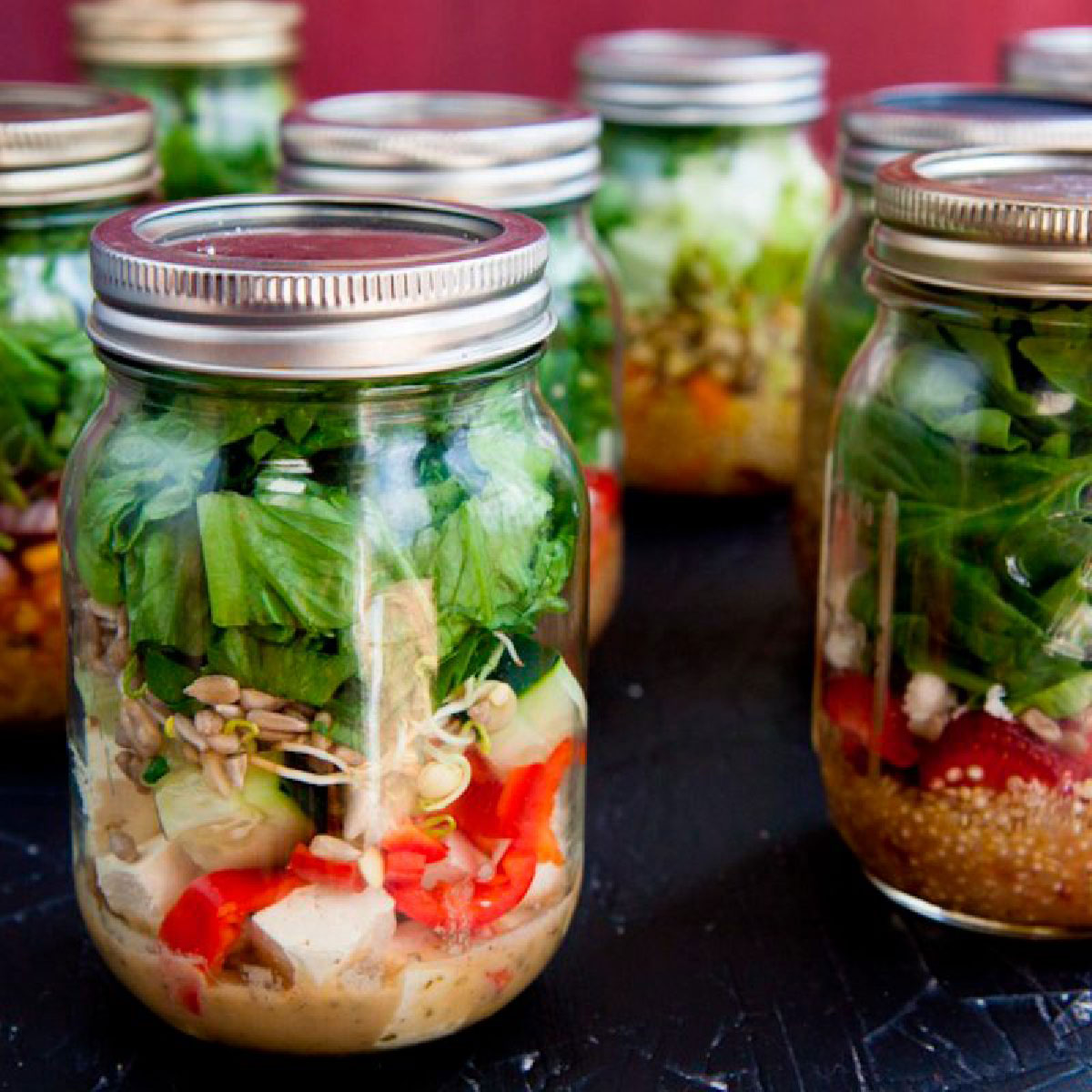 8 Frascos Vidrio Mason Jars Boca Regular Transparente 16oz/473, 32oz/946ml Ball