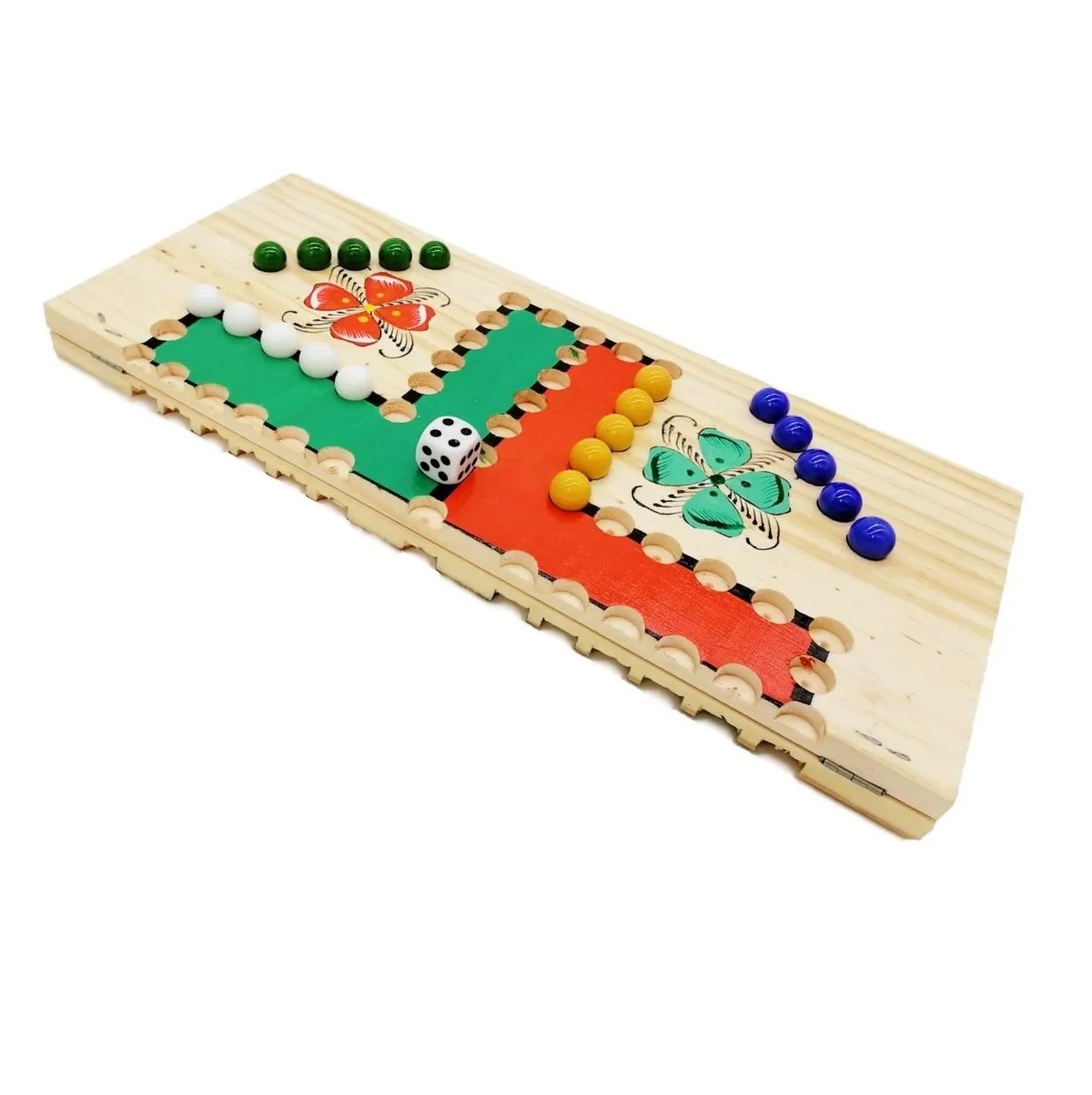 No Te Enojes Juego Artesanal De Madera 2 A 4