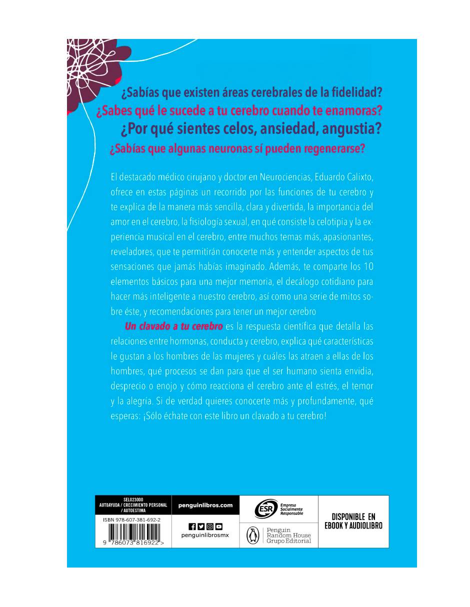 Un clavado a tu cerebroAutorEduardo Calixto