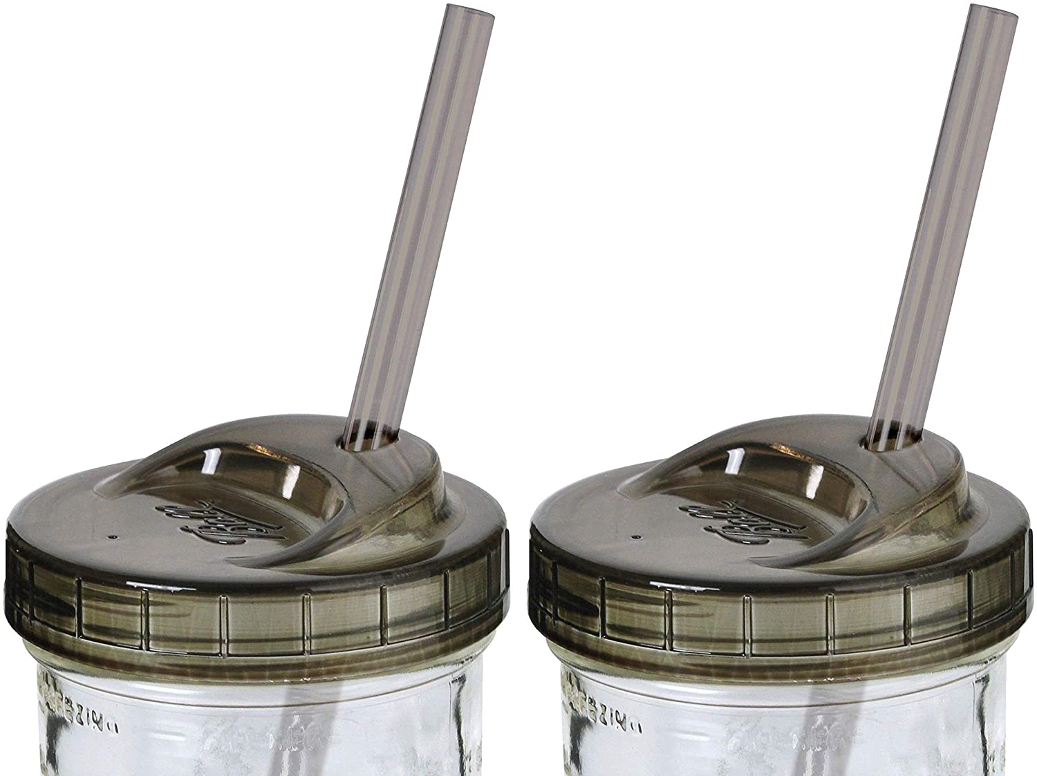 Pack 2 Tapas Sip And Straw Boca Ancha Humo Ball