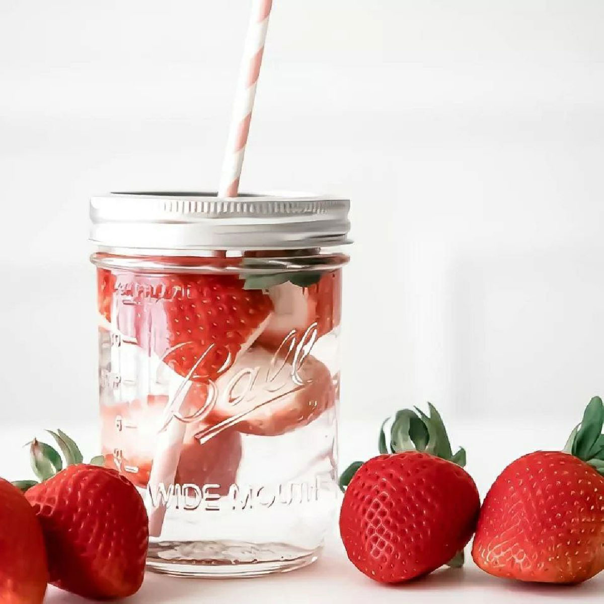 10 Frascos Vidrio Mason Jars Bocas Variadas Transparente 8oz, 16oz y 32oz Ball