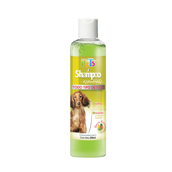 Shampoo Essentials Uso General De 250 Ml Fancy Pets
