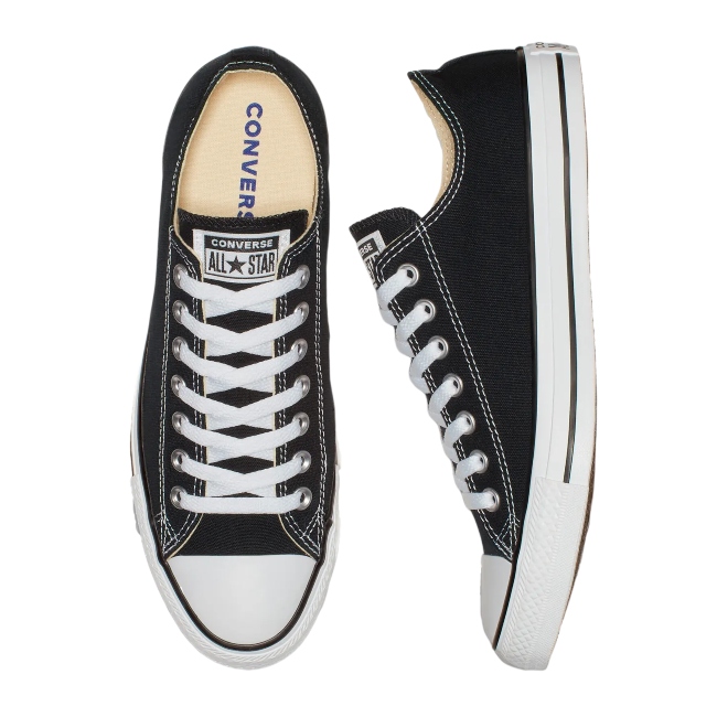 Tenis CONVERSE Chuck Taylor All Star Choclo-negro/blanco Unisex M9166C Original.