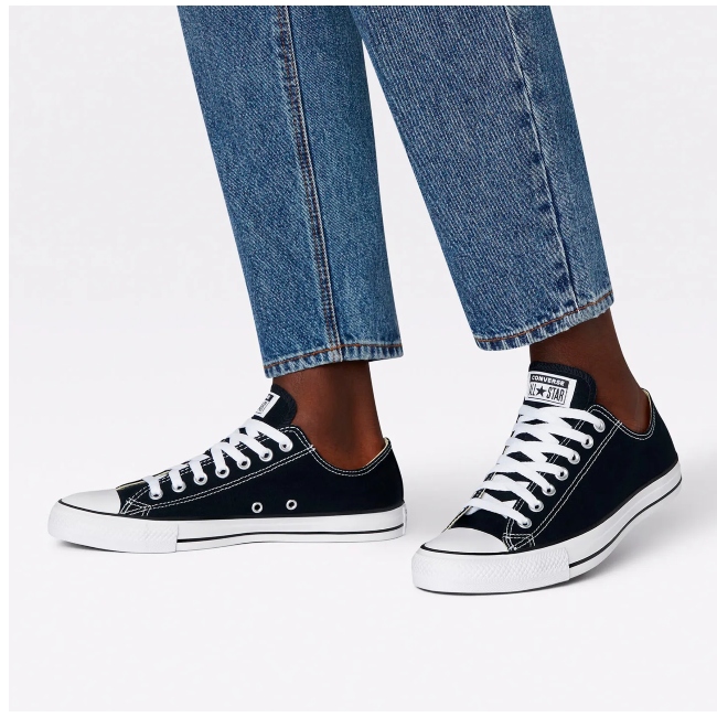 Tenis CONVERSE Chuck Taylor All Star Choclo-negro/blanco Unisex M9166C Original.