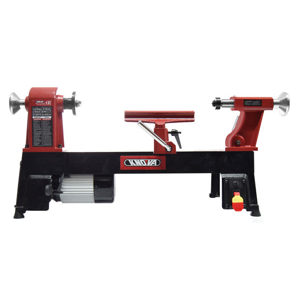 Knova Mini Torno para Madera 12" 500W 5 Vel. 3400 RPM