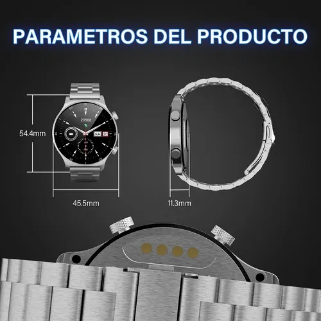Smartwatch Para Mujer Y Hombres,reloj Inteligente Bluetooth