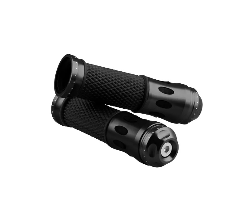 Puños Moto Aluminio Premium Antideslizantes Cafe Racer 22mm