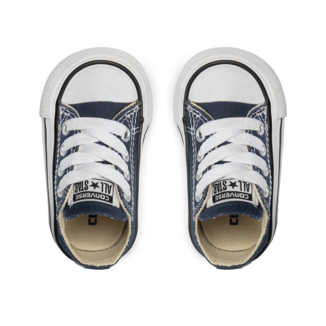 Tenis converse choclo azul marino para bebé 7J237C 100% original