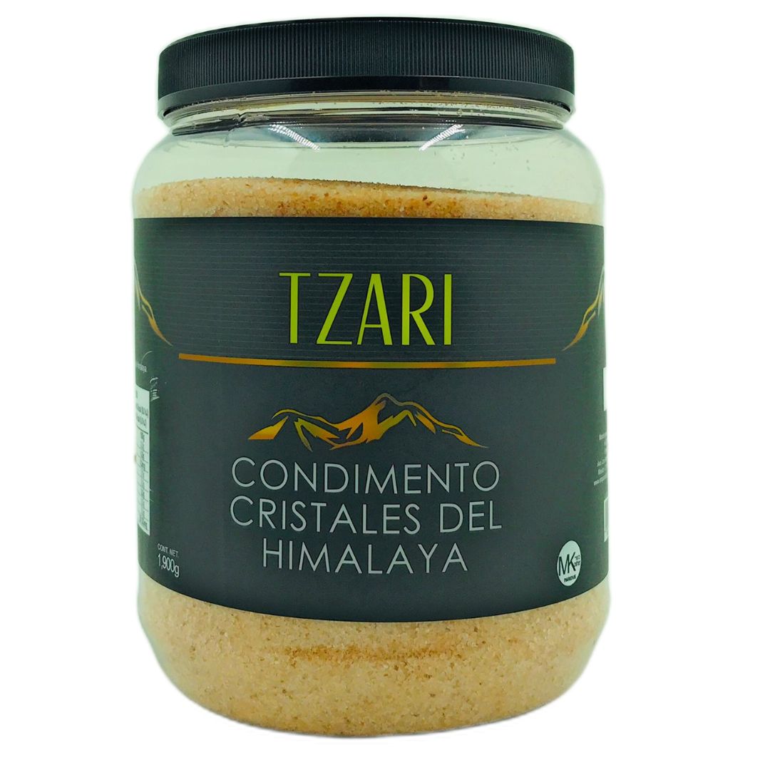 Sal del Himalaya Tzari Bote 1900g Condimento Cristales del Himalaya