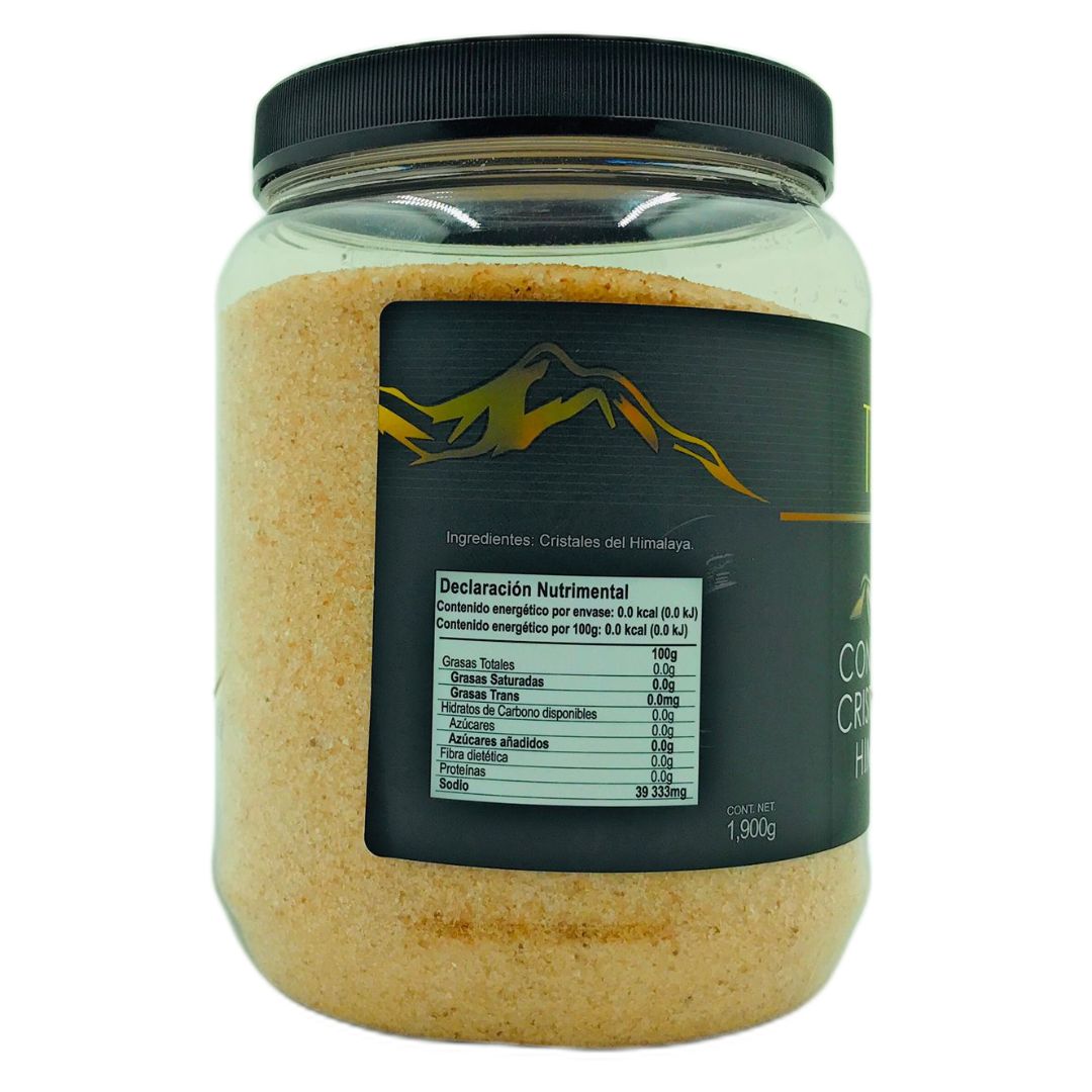 Sal del Himalaya Tzari Bote 1900g Condimento Cristales del Himalaya