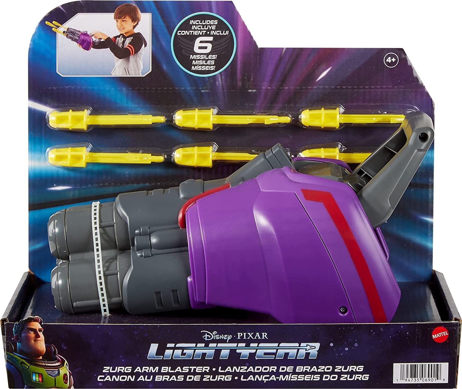 Disney Pixar Lightyear, Lazador Pistola De Juguete De Zurg
