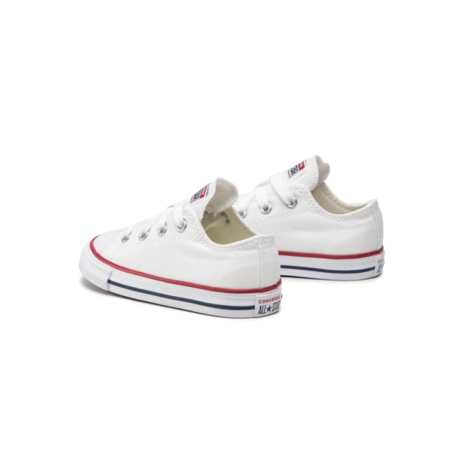 Tenis converse choclo de bebe blanco/unisex 7J256C