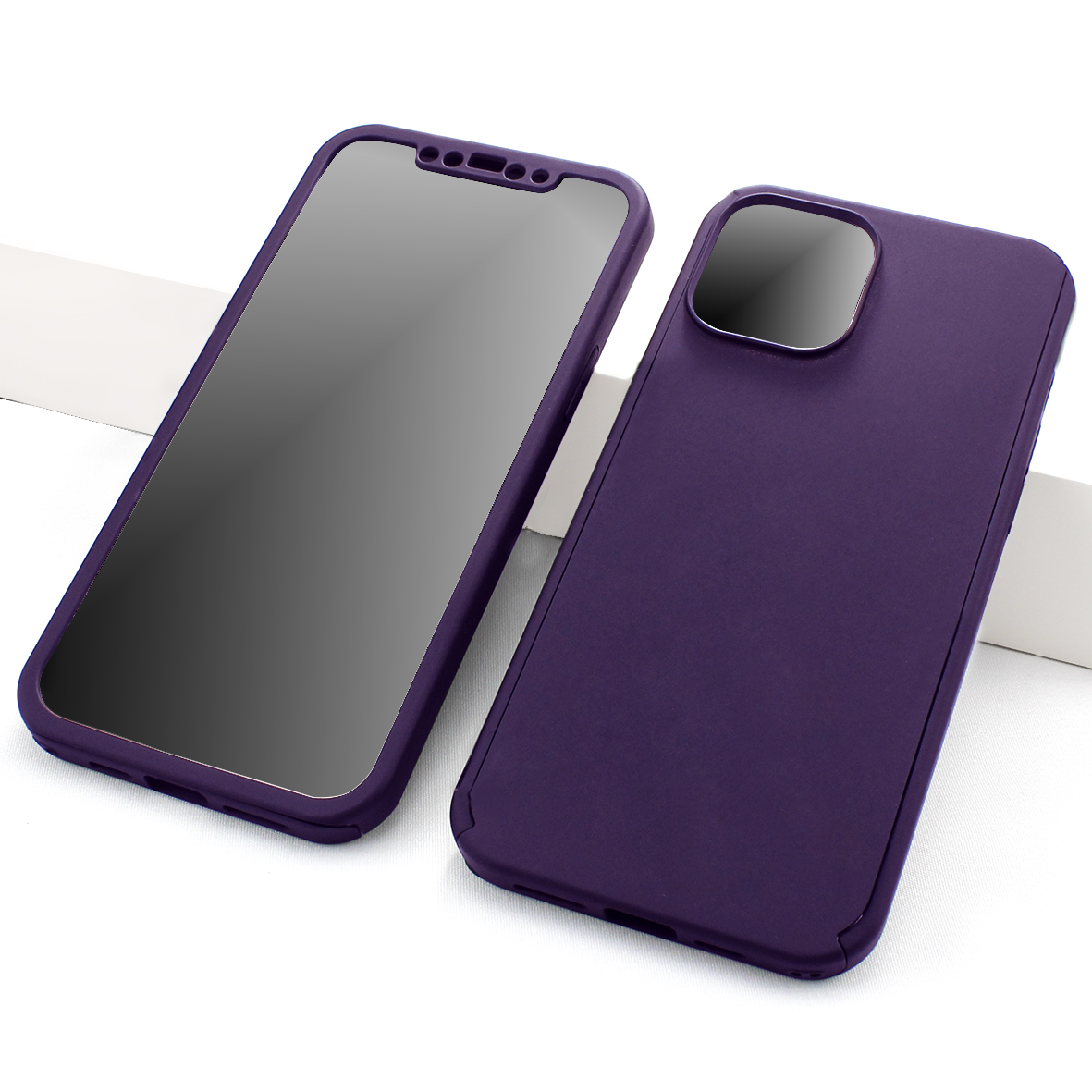 Funda Case Triche para IPHONE 12 MINI Diseño 360 Color Morado