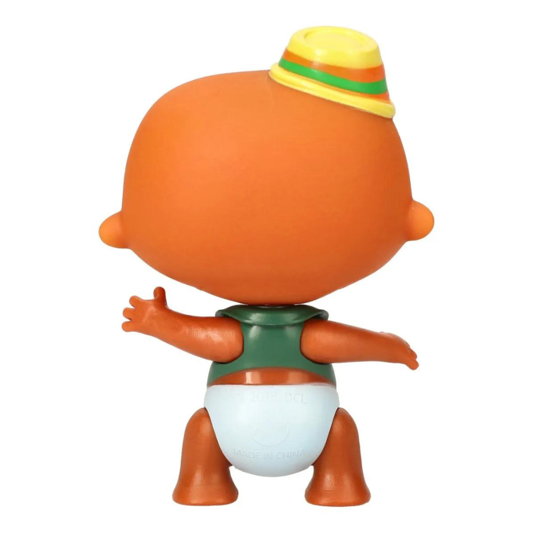 Mini Beat Power Rockers Figura Carlos 10 cm + Accesorio Instrumento Musical 