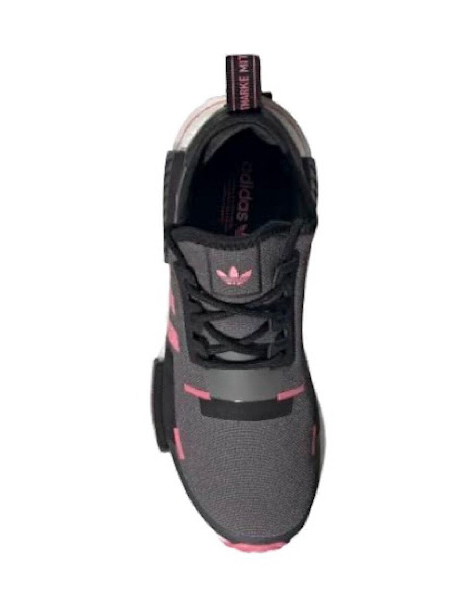 TENIS ADIDAS NMD_R1 NEGROS CON ROSA (GZ8015)