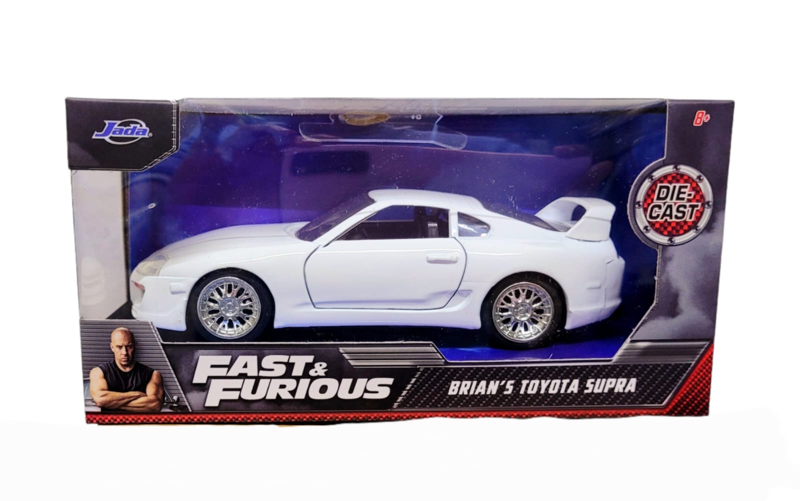 Brian Toyota Supra Blanco 1:32 Jada Colección 