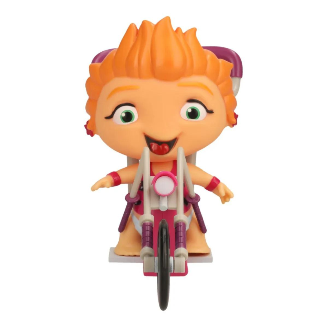 Mini Beat Power Rockers Rolling Rocker Wat figura de coleccion y vehiculo