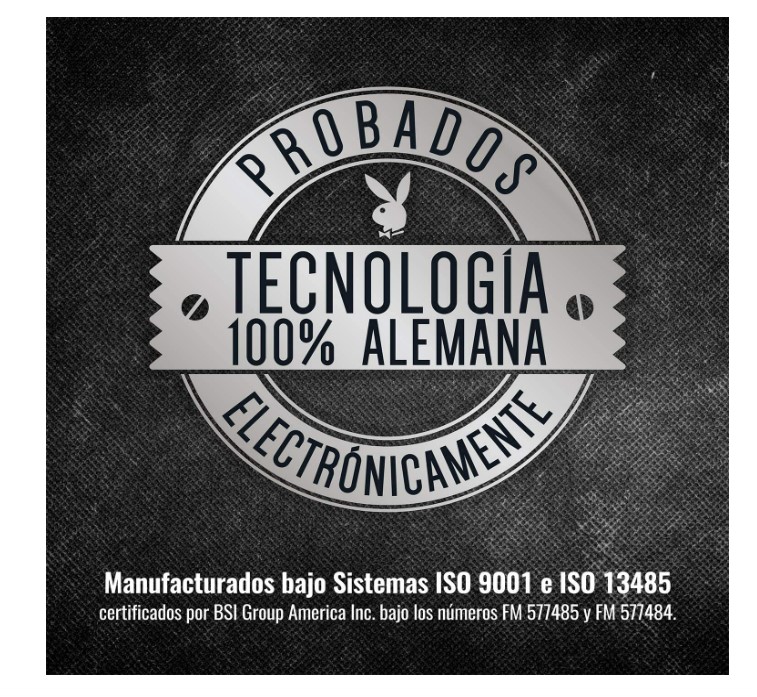 100 Condones Playboy® Mix & Play Preservativos Con Vitrolero Esfera