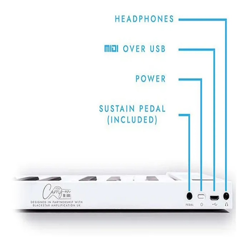 Teclado Plegable Digital 49 Teclas Carry-on Folding Piano 49