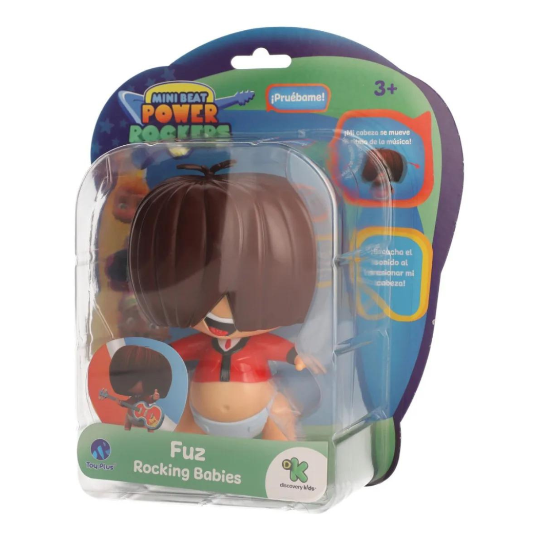 Mini Beat Power Rockers Fuz Rocking Baby con sonido