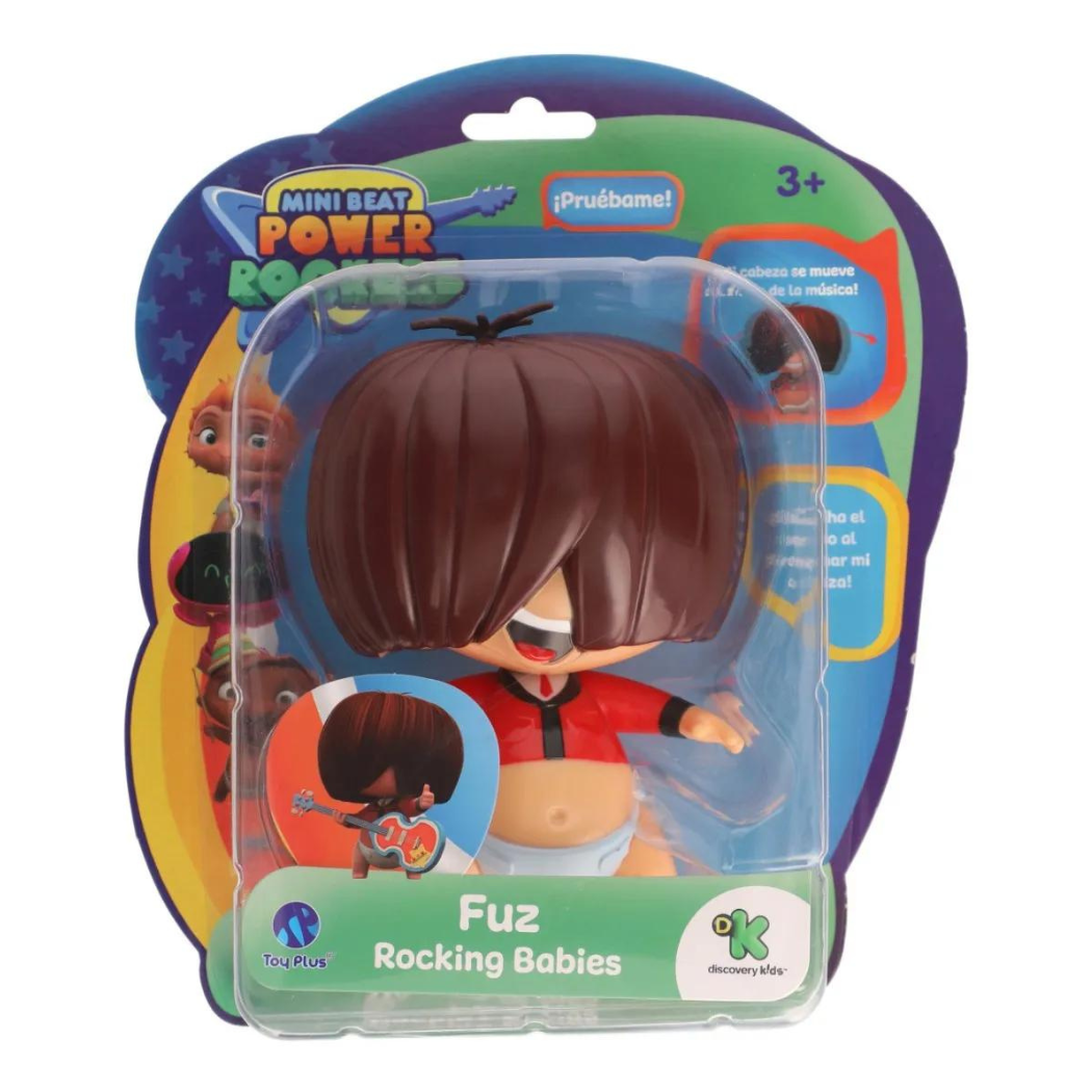 Mini Beat Power Rockers Fuz Rocking Baby con sonido