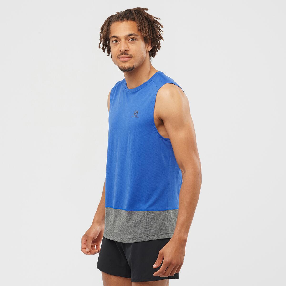 Playera Salomon CROSS RUN Hombre