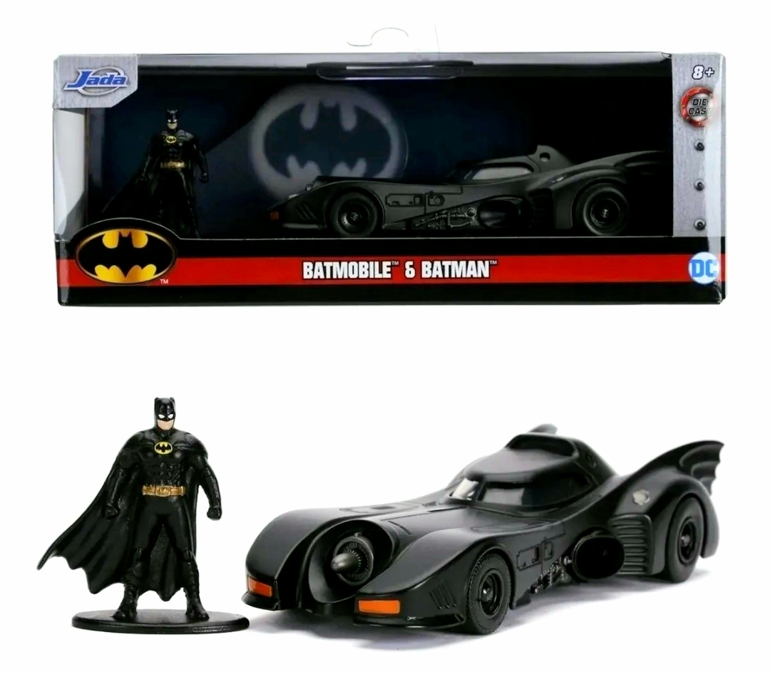 Batmobile & Batman 1:32 Jada Colección