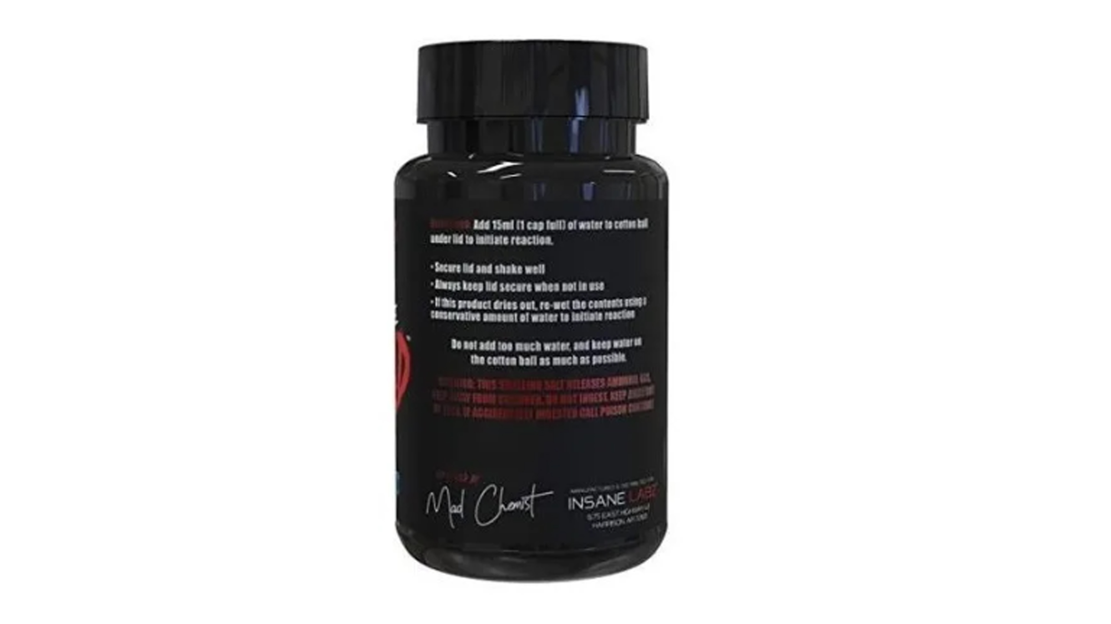 Pre Entreno Wake The Dead Insane Labz Smelling Salt Energia! 