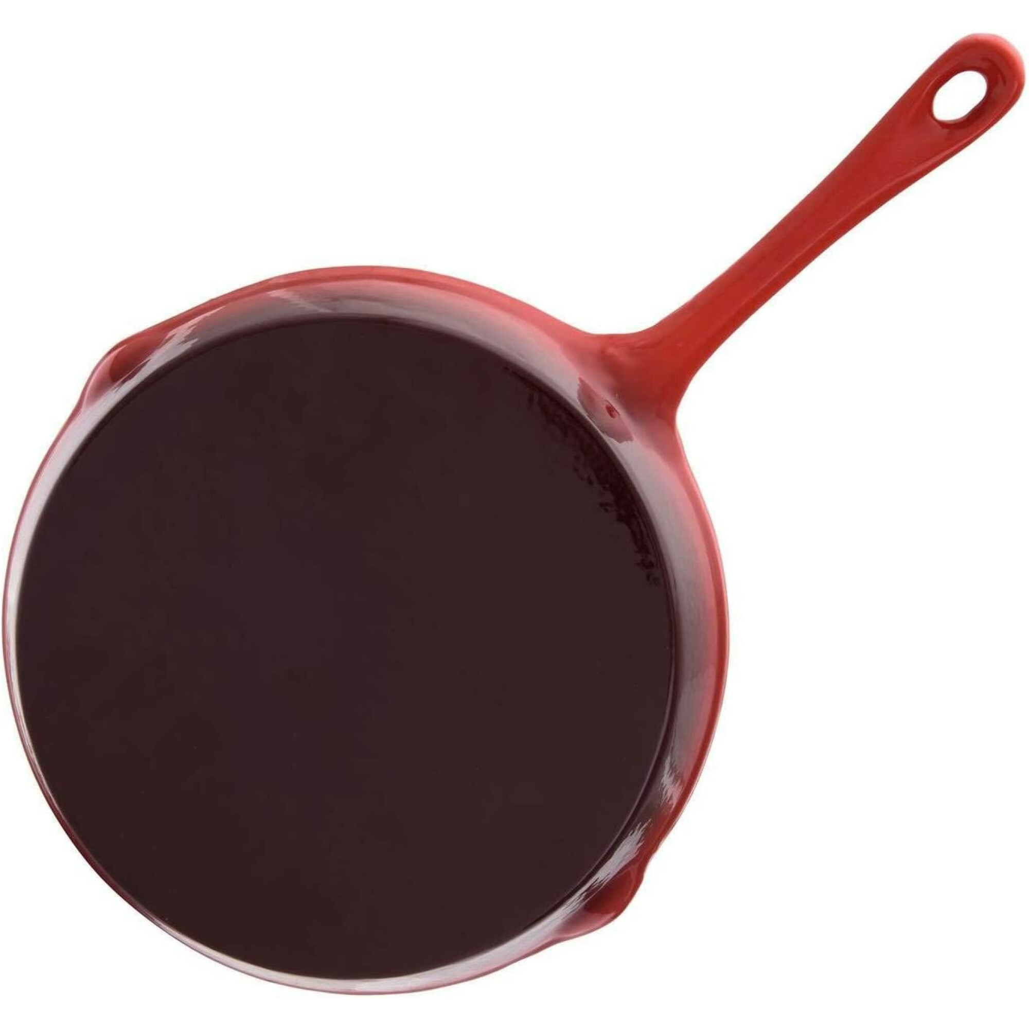 Sartén De Hierro Fundido Esmaltado De 20 Cm Hamilton Beach Rojo