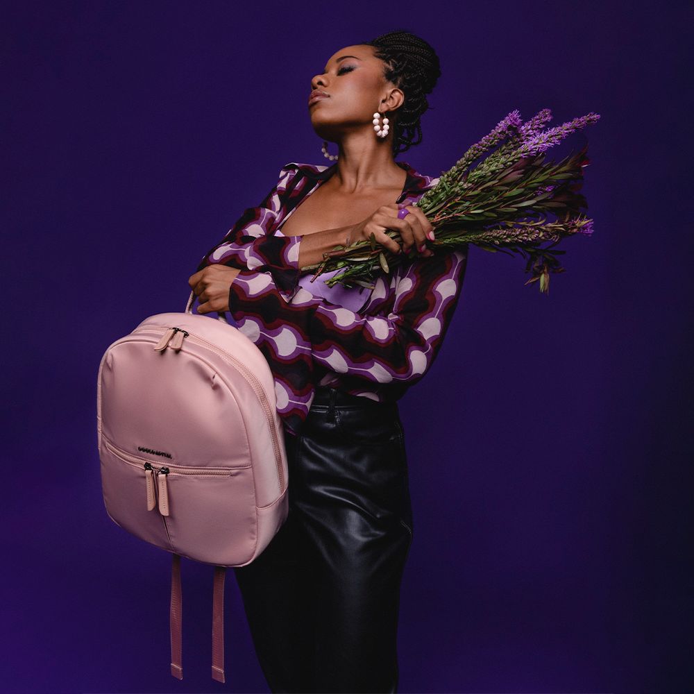 Mochila Para Laptop 14 Pulgadas Brisbane Cool Capital Color Rosa