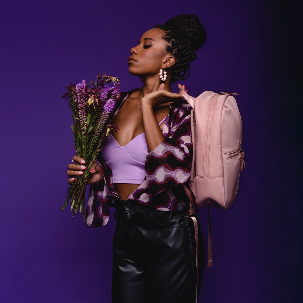 Mochila Para Laptop 14 Pulgadas Brisbane Cool Capital Color Rosa