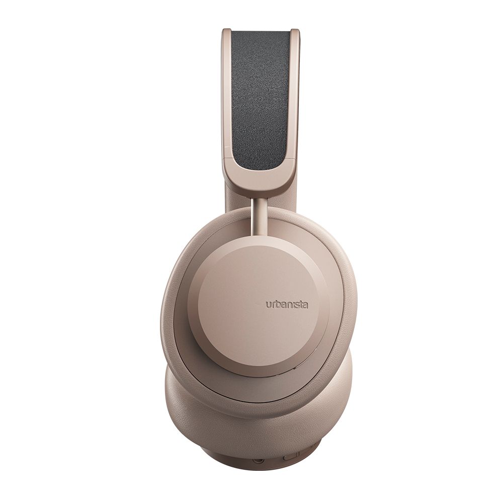 Audífonos Over Ear Inalámbricos ANC Con Panel Solar Los Ángeles Urbanista Color Rosa Gold 