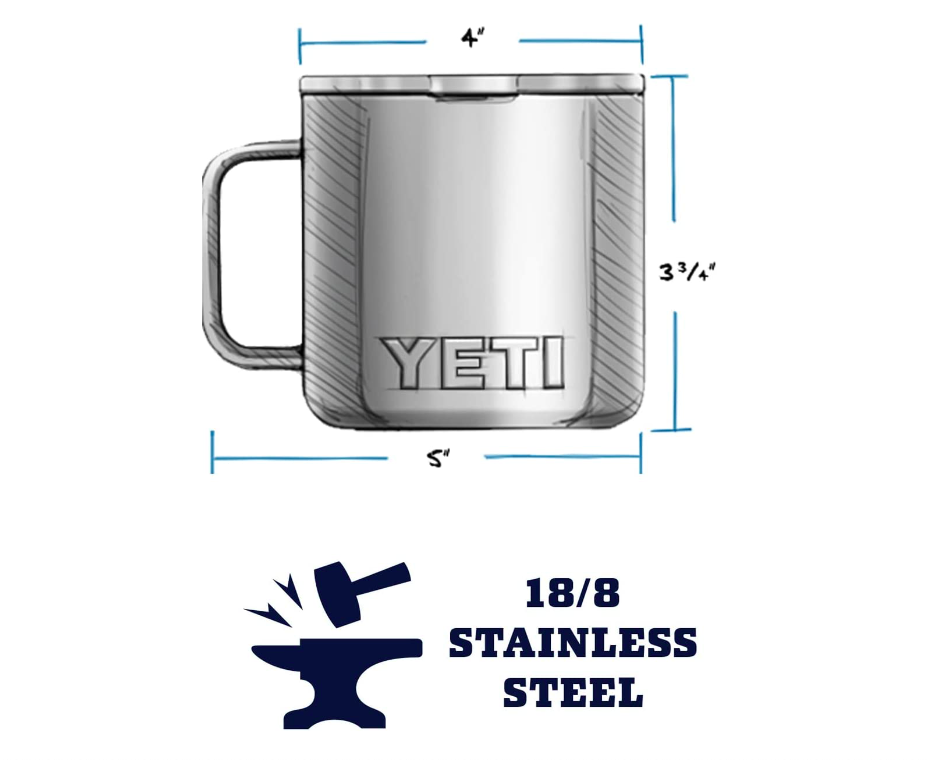 Taza Yeti 14 Oz Magslider Negra