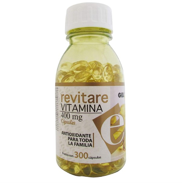 Revitare Vitamina E Con 300 Cápsulas 400 mg