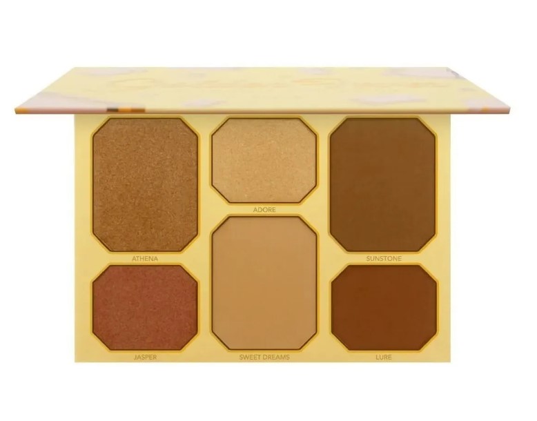 Paleta Contorno Iluminador Bronceador Golden Fever Amor Us