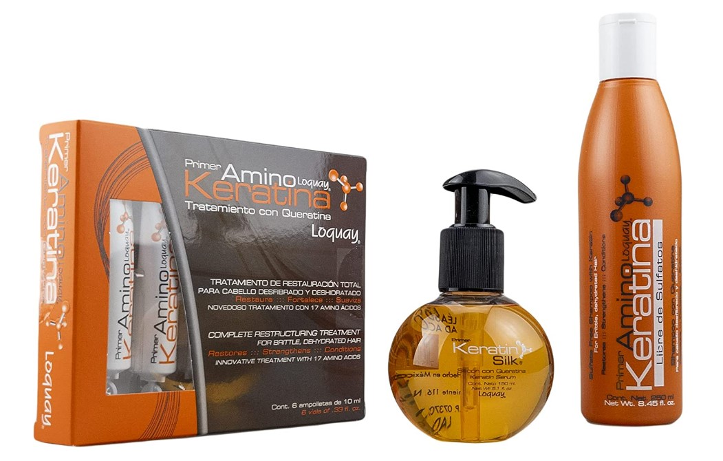 Kit Primer Amino Keratina Loquay Aminokeratina