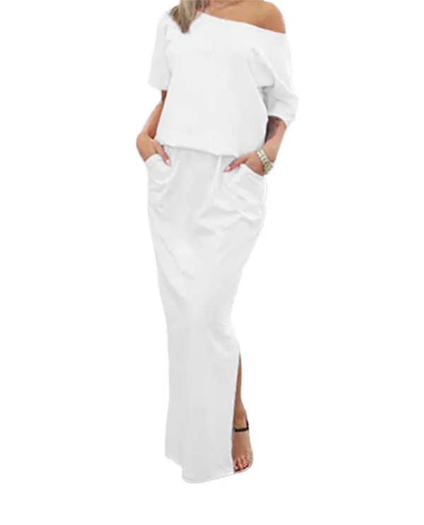 Vestido largo campesina Xally