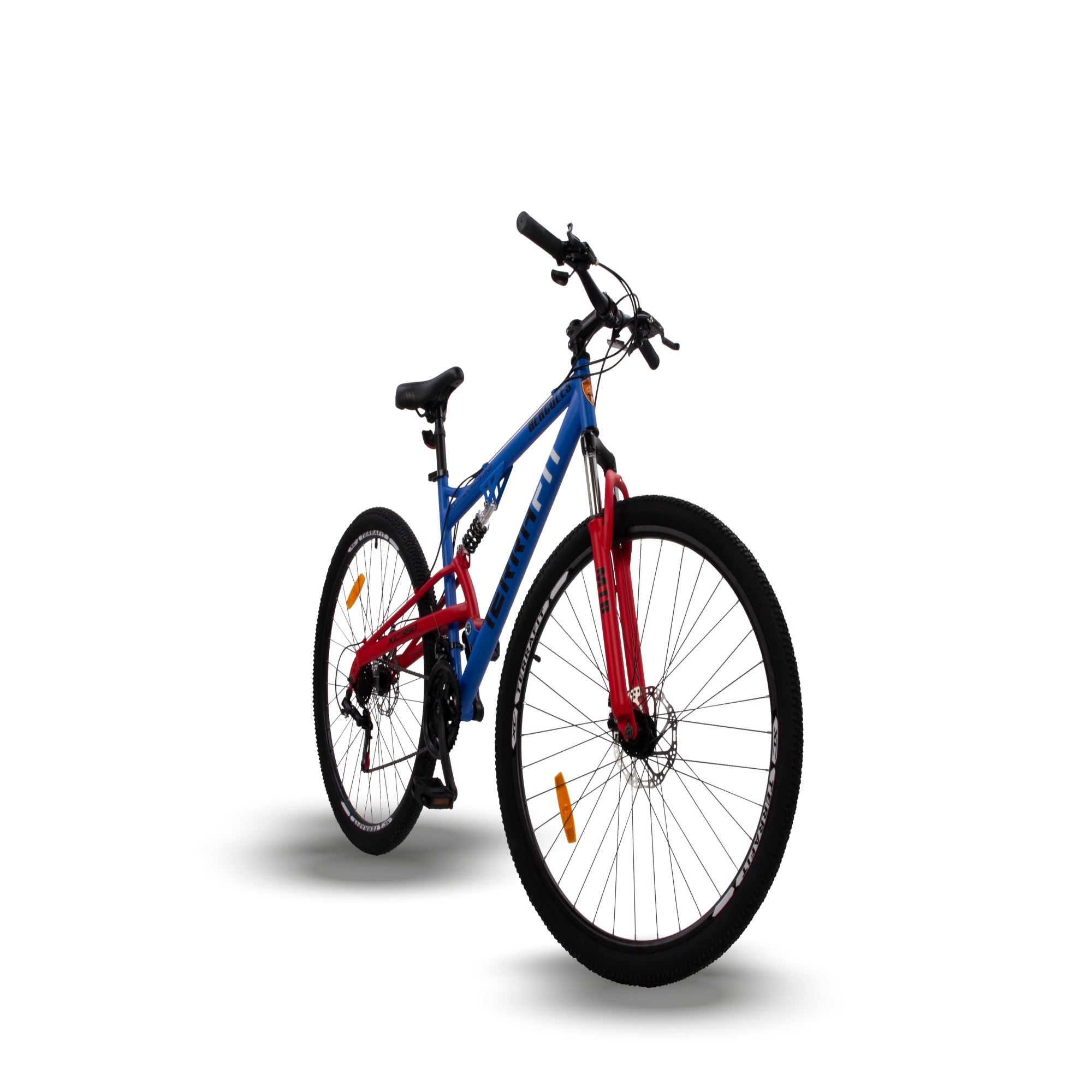 Bicicleta Montaña Doble Suspensión Rodada 29 21 Vel Terrafit