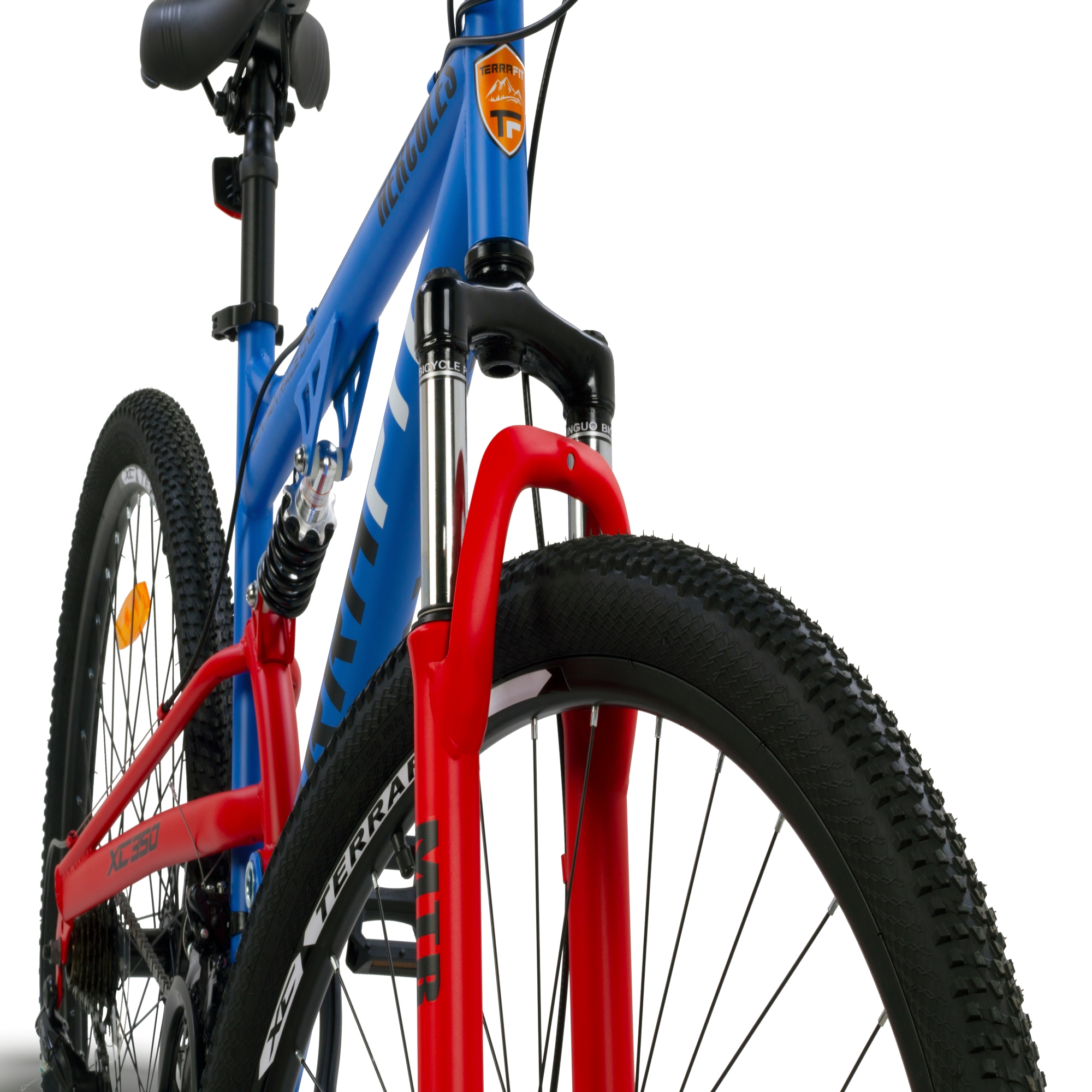 Bicicleta Montaña Doble Suspensión Rodada 29 21 Vel Terrafit