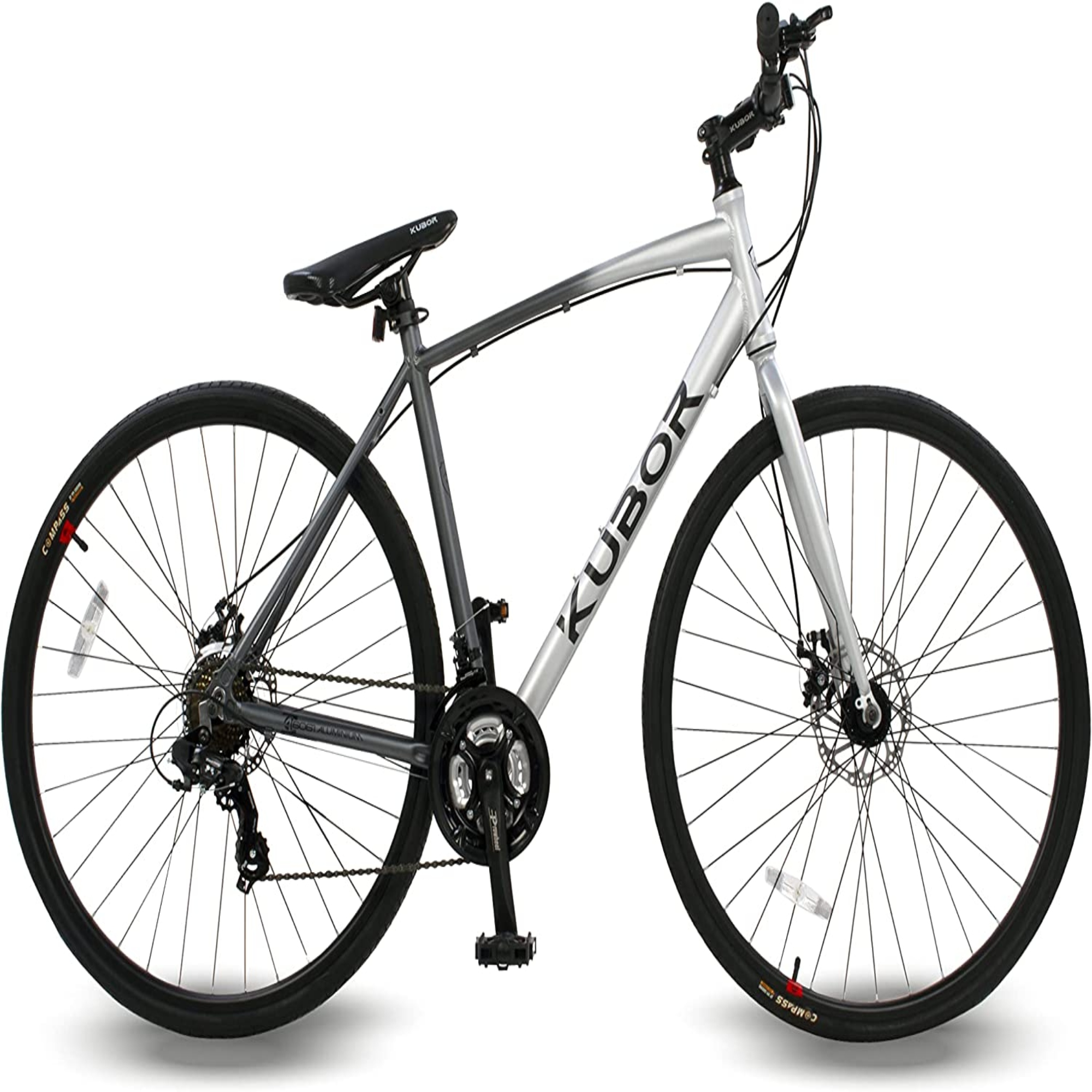 Bicicleta Hibrida Montaña Ruta Urbana R 700 Kubor Aluminio