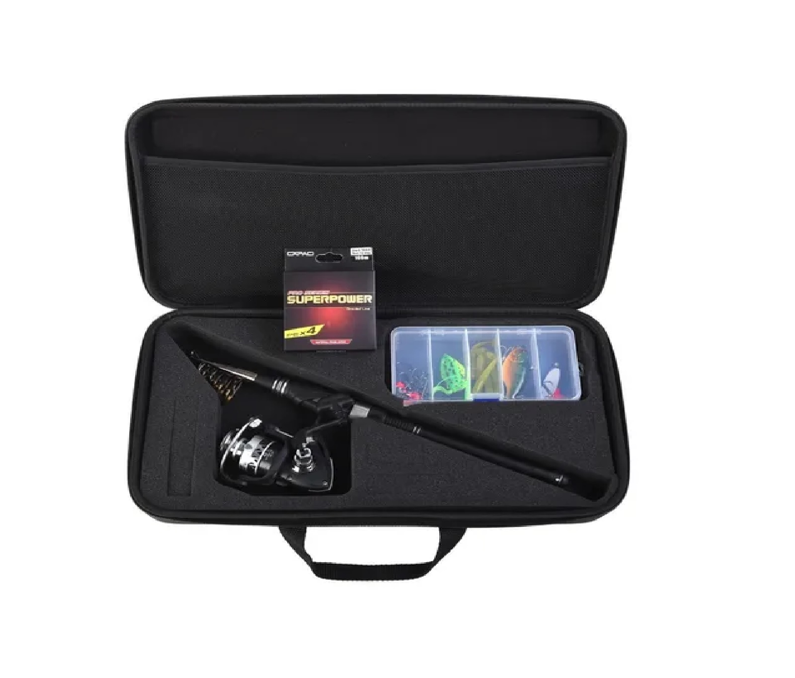 Kit de pesca combo Caña De Pescar Y Carrete