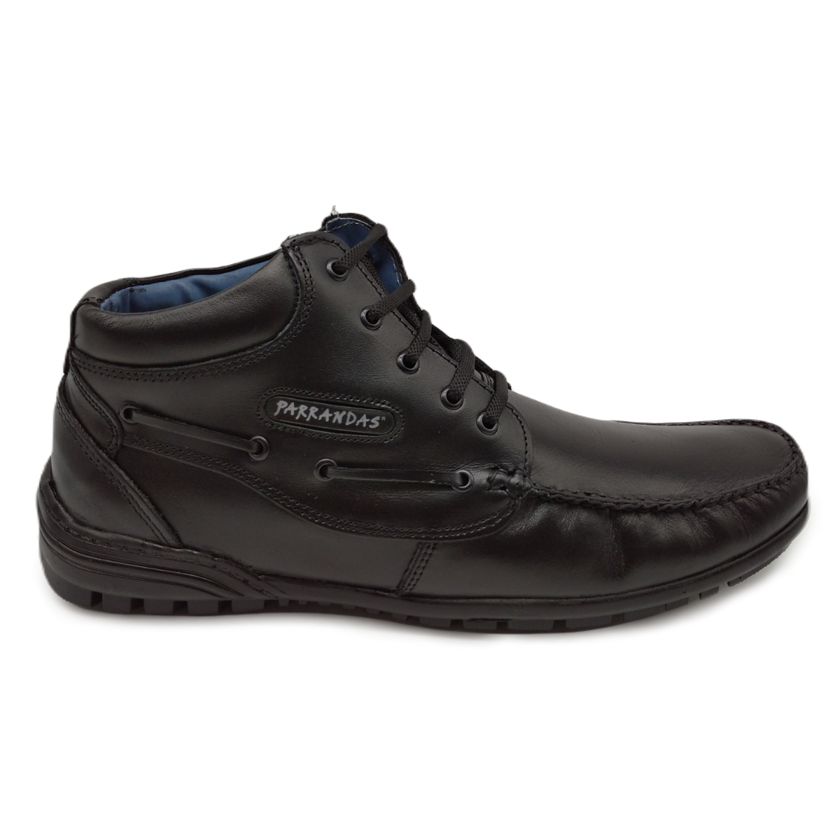 Zapato Botin Piel Hombre Elegante Casual Vestir Cosido 982